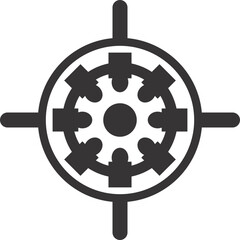 Fototapeta premium target sign