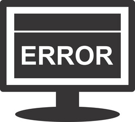 monitor with word error 