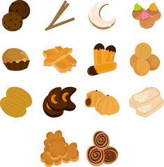 Eid Mubarak Cookie Illustration Set