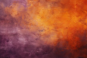 an abstract purple and orange artwork background, in the style of textured canvas, dark amber and crimson, abstraction-création 