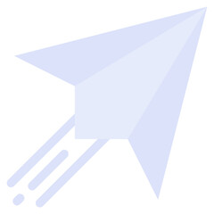 Vector Icon Send, Email, Message, Fast, Plane