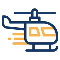 Vector Icon Helicopter, Fast, Delivery, Transportation, Fly