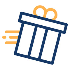 Vector Icon Gift, Offer, Present, Prize, Box