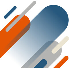 Modern Geometric Rounded Corner