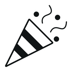 Confetti Popper Icon