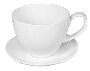coffee or tea cup isolated