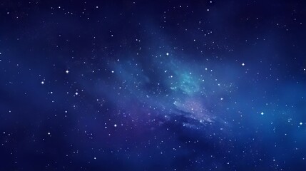 Fototapeta premium Star field and nebula in outer space: a glowing and colorful view of the cosmic wonders