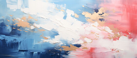 Abstract background with blue and red colors. Texture as background wallpaper Banner