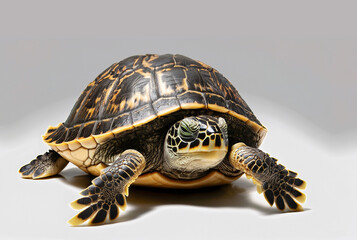 Obraz premium Turtle on a white background