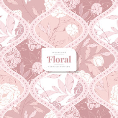 hand drawn floral pattern design 01