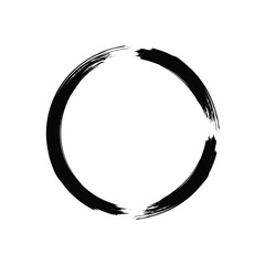 Hand Drawn Circle Shape Abstract rounded shape