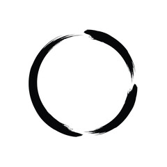 Hand Drawn Circle Shape Abstract rounded shape