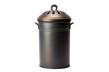 Hygienic Waste Container Isolated on Transparent Background.