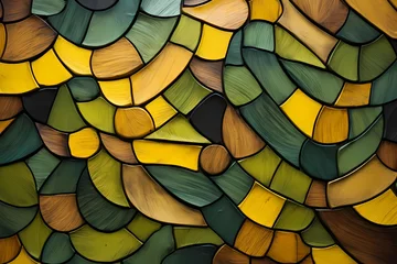 Cercles muraux Coloré wooden background with a pattern