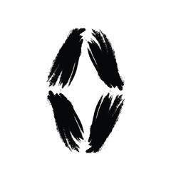 Hand Drawn Vertical Oval Shape Bold