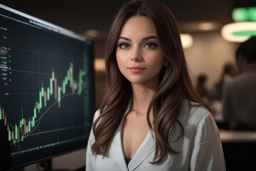 Obraz premium woman in office