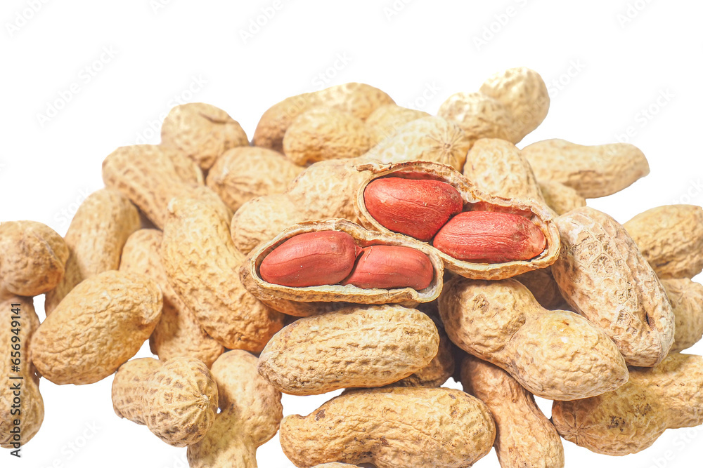 Wall mural peanuts on transparent background png, cereal concept - Wall murals