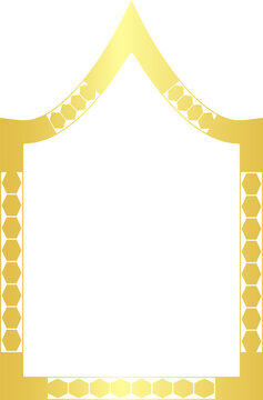 Inflexed Arch Polygon Shape window door Architectural Arch rectangular frame Arrows symbol Luxury golden frame Gold frame ornamental borders decorative decor picture frame 