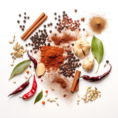 coffee with cinnamon and spices