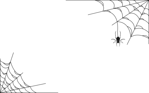 spider web element transparent background