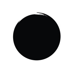 Grunge Circle Shape Filled Abstract rounded shape
