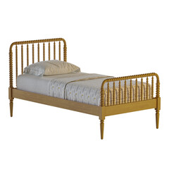 Jenny Lind Kids Maple Wood Spindle Twin Bed