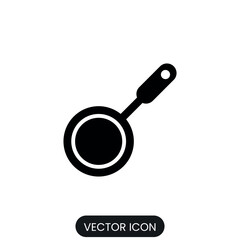 Pan icon isolated white background