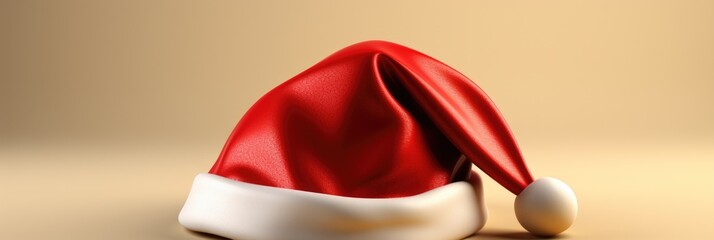 Classic Santa Claus cap for Christmas