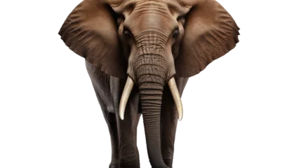 Muurstickers asian elephant isolated on transparent background © PNG CITY