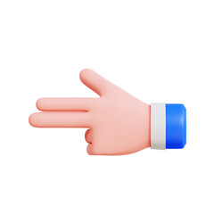 Hand Gesture Vol 2 3D Icon