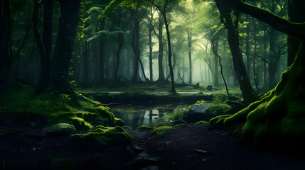 forest background