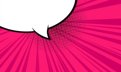 Blank comic cartoon with speech bubble © anggi wibisono