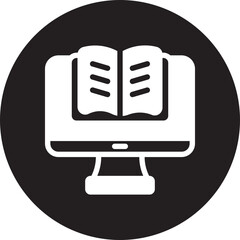 ebook glyph icon
