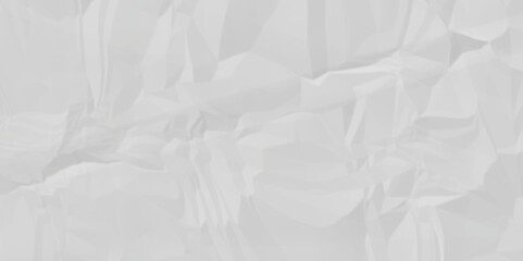 White paper texture. Crumpled paper texture. White crumpled paper texture crush paper so that it becomes creased and wrinkled. Old white crumpled paper sheet background texture.