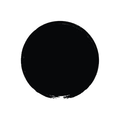 Grunge Circle Shape Filled Abstract rounded shape