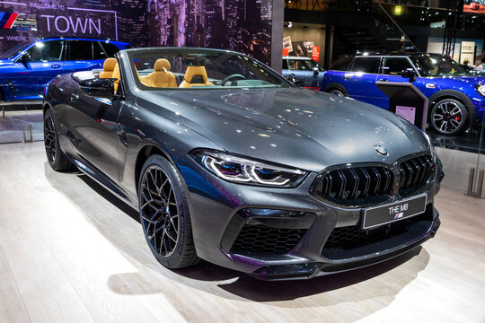 BMW M8 convertible sports car