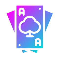Playing card Vector Icon Design Illustration