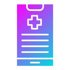 Fototapeta premium Mobile Phone Vector Icon Design Illustration