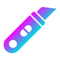 Paper Cutter Vector Icon Design Illustration