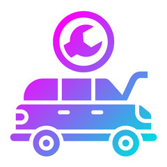 car repair Vector Icon Design Illustration