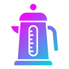 Electric Kettle Vector Icon Design Illustration