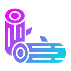 Wood Vector Icon Design Illustration