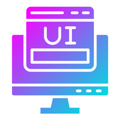 User interface Vector Icon Design Illustration