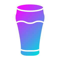 Glass Vector Icon Design Illustration