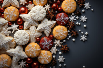 Fototapeta premium New Year and Christmas Decoration