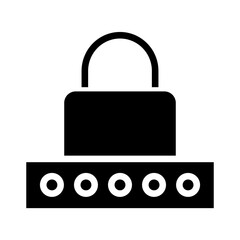 Solid Lock Password icon