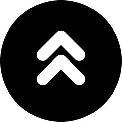 up circle icon