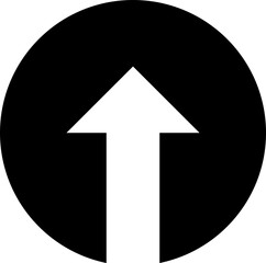 up circle icon