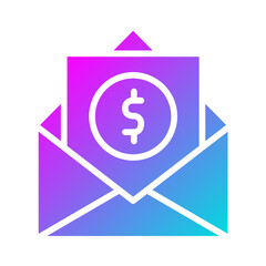 Dollar Vector Icon Design Illustration