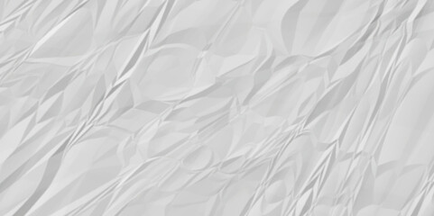 White crumpled paper texture. white crumpled paper texture sheet background. Wrinkled paper texture.